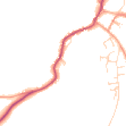 Daytime road noise heatmap for SO20 6PS
