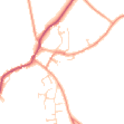 Daytime road noise heatmap for SO20 6QA