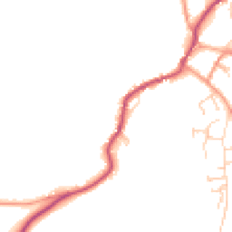 Daytime road noise heatmap for SO20 6QF