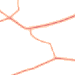 Daytime road noise heatmap for SO20 6QU