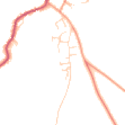 Daytime road noise heatmap for SO20 6RN