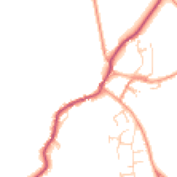 Daytime road noise heatmap for SO20 6RP
