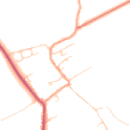Daytime road noise heatmap for SO20 8BQ