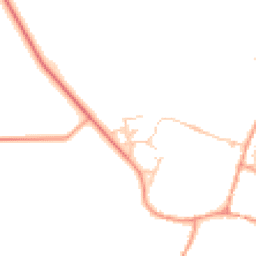 Daytime road noise heatmap for SO20 8DL
