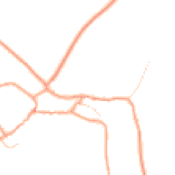 Daytime road noise heatmap for SO20 8EP