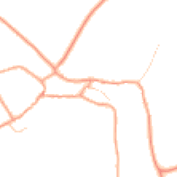 Daytime road noise heatmap for SO20 8EX