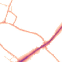 Daytime road noise heatmap for SO20 8HZ