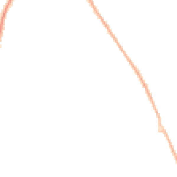 Night-time road noise heatmap for SO21 1AH