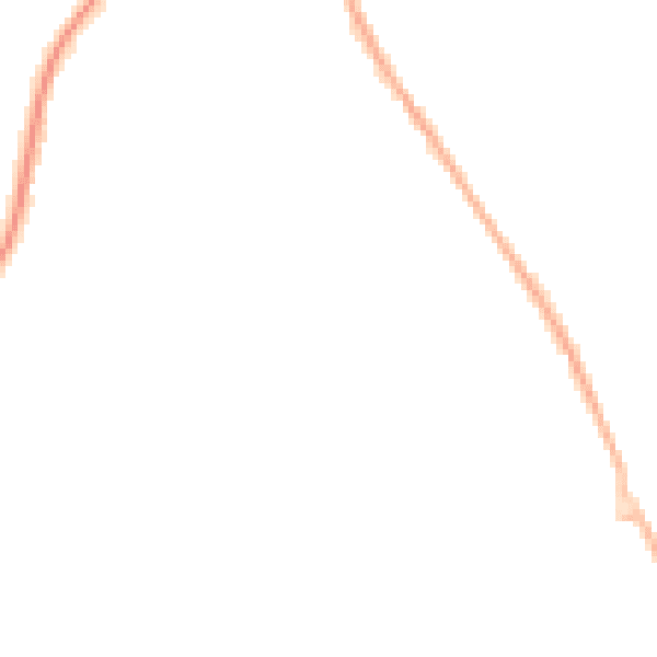 Night-time road noise heatmap for SO21 1AL