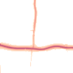 Daytime road noise heatmap for SO21 1AW