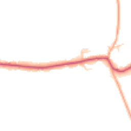 Daytime road noise heatmap for SO21 1AX