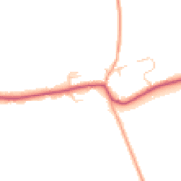 Daytime road noise heatmap for SO21 1BD