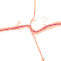 Daytime road noise heatmap for SO21 1BH