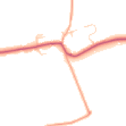 Daytime road noise heatmap for SO21 1BJ
