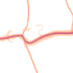 Daytime road noise heatmap for SO21 1BQ