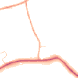 Daytime road noise heatmap for SO21 1BW