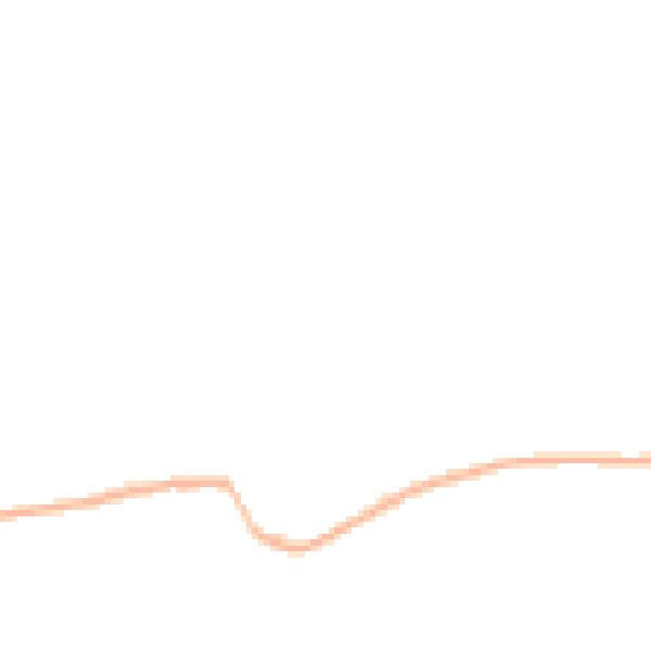 Night-time road noise heatmap for SO21 1BY