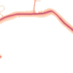 Daytime road noise heatmap for SO21 1BZ