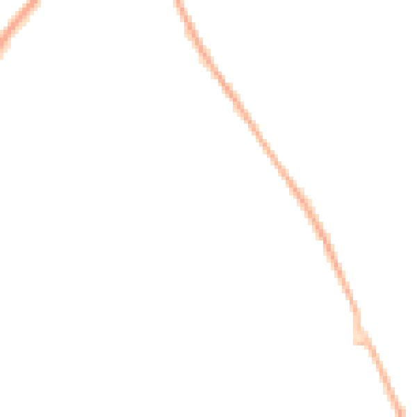 Night-time road noise heatmap for SO21 1DL