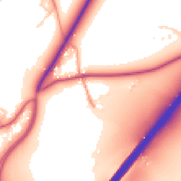 Daytime road noise heatmap for SO21 1DS
