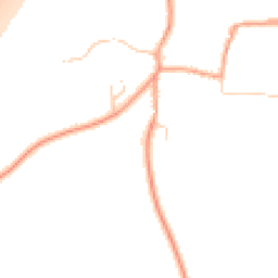 Daytime road noise heatmap for SO21 1EP