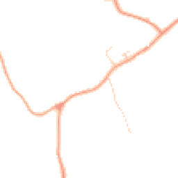 Daytime road noise heatmap for SO21 1ET