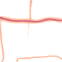 Daytime road noise heatmap for SO21 1EY
