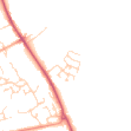 Daytime road noise heatmap for SO21 1FZ