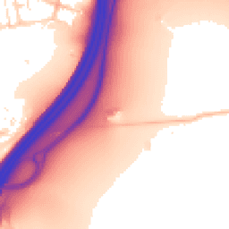 Daytime road noise heatmap for SO21 1GJ