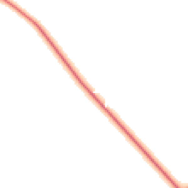 Daytime road noise heatmap for SO21 1JE
