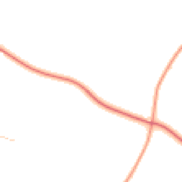 Daytime road noise heatmap for SO21 1JP