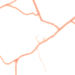 Daytime road noise heatmap for SO21 1LS