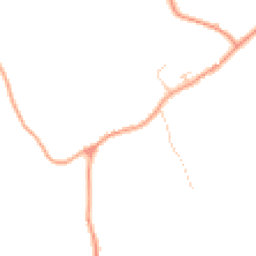 Daytime road noise heatmap for SO21 1LU