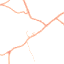 Daytime road noise heatmap for SO21 1LW