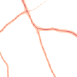 Daytime road noise heatmap for SO21 1LZ