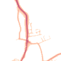 Daytime road noise heatmap for SO21 1PG