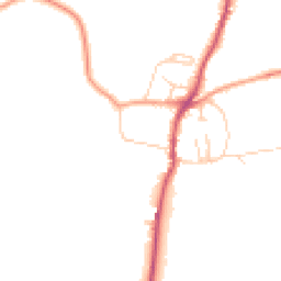 Daytime road noise heatmap for SO21 1QG