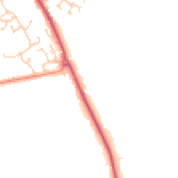 Daytime road noise heatmap for SO21 1TL