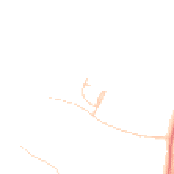 Daytime road noise heatmap for SO21 2AZ