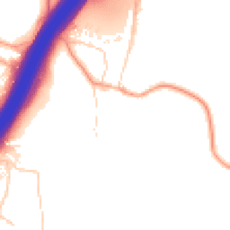 Daytime road noise heatmap for SO21 2BS