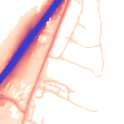 Daytime road noise heatmap for SO21 2DD