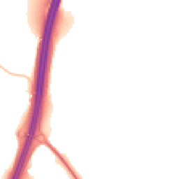 Night-time road noise heatmap for SO21 2HR