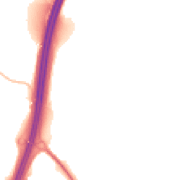 Night-time road noise heatmap for SO21 2HU