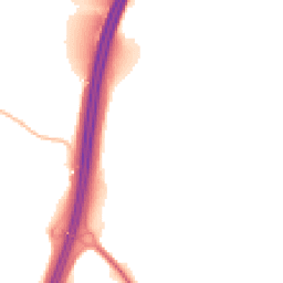Night-time road noise heatmap for SO21 2HW