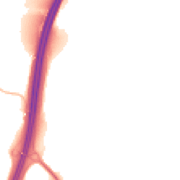 Night-time road noise heatmap for SO21 2HX