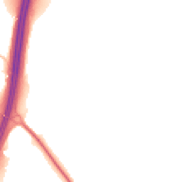 Night-time road noise heatmap for SO21 2HY