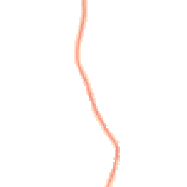 Night-time road noise heatmap for SO21 2JR