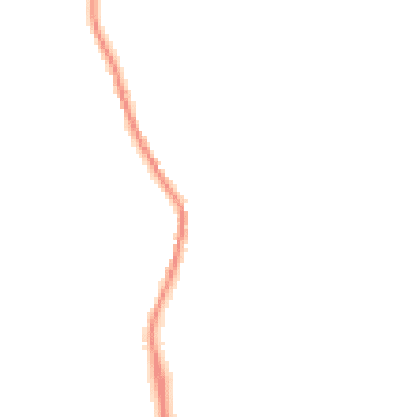 Night-time road noise heatmap for SO21 2JX