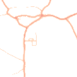 Daytime road noise heatmap for SO21 2NU