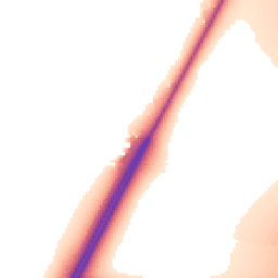 Daytime road noise heatmap for SO21 3BT